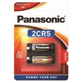   Panasonic 2CR5 bat(6В) Lithium 1шт (2CR-5L/1BP)