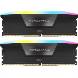   Corsair 32 GB (2x16GB) DDR5 6400 MHz Vengeance RGB (CMH32GX5M2B6400C36)