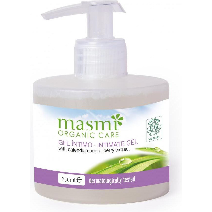 Masmi Гель для интимной гигиены  Organic 250 мл (8432984000905) - зображення 1