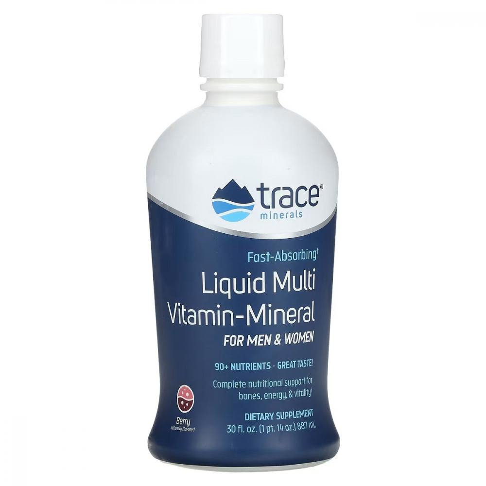 Trace Minerals Комплекс  Liquid Multi 887 мл (TMR00126) - зображення 1