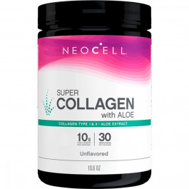   Neocell Супер колаген з алое, Тип 1&3, Super Collagen Powder With Aloe, , 284 гр (10,6 унцій)