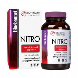   Bluebonnet Nutrition Підтримка сексуального збудження, Intimate Essenitals Nitro, , 60 вегетаріанських капсул