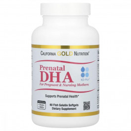   California Gold Nutrition Prenatal DHA 60 капсул