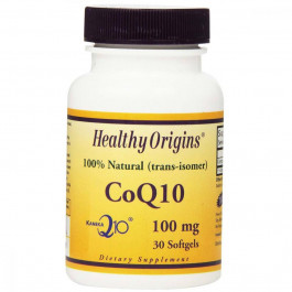   Healthy Origins Коэнзим Q10  Kaneka 100 мг 30 капсул (HO35015)