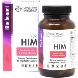   Bluebonnet Nutrition Комплекс Для Него, Intimate Essentials For Him, Testosterone, Libido Boost, , 60 капсул