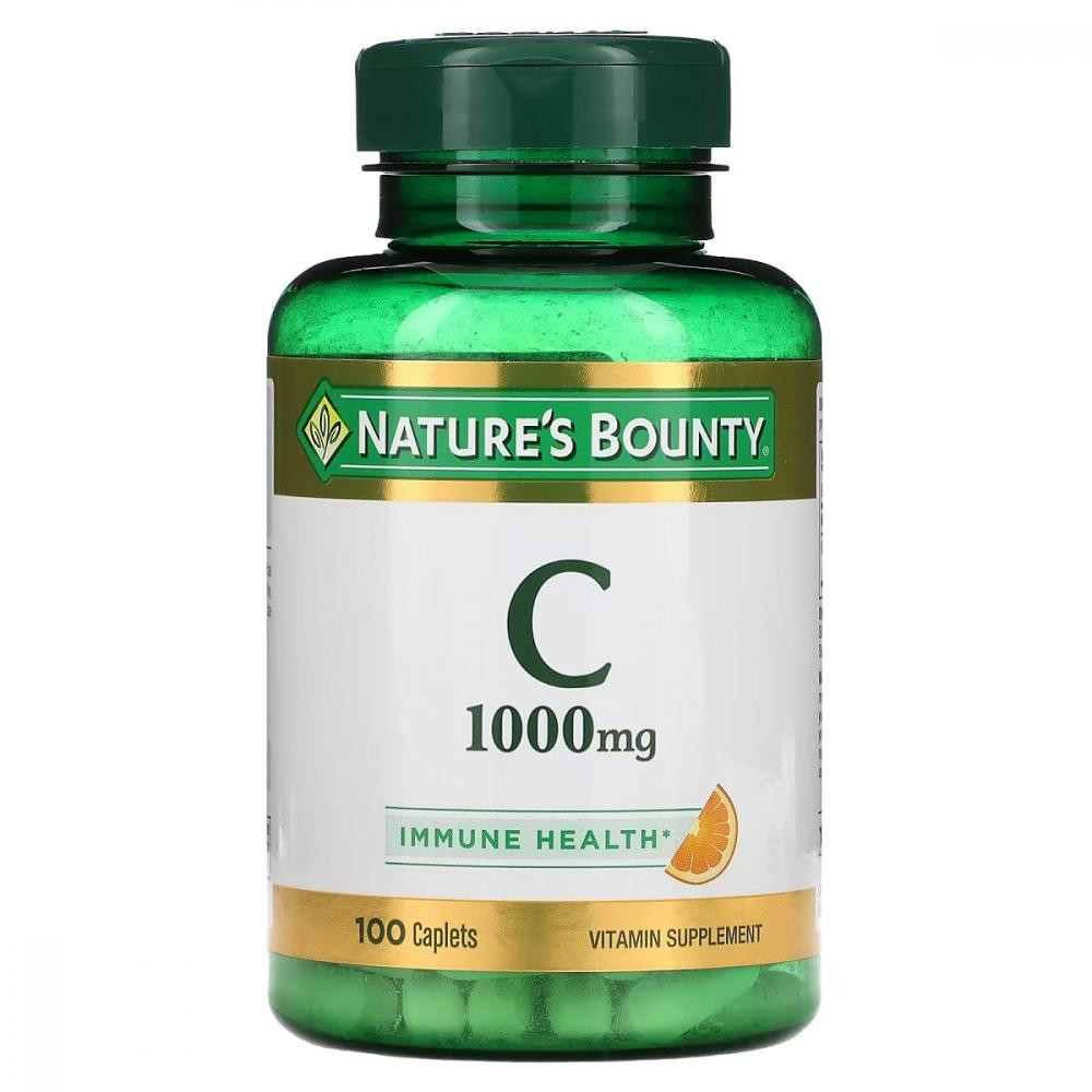 Nature's Bounty Вітамін C  1000 мг 100 каплет (NRT01707) - зображення 1