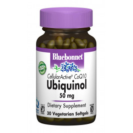   Bluebonnet Nutrition Убіхінол  Cellular Active 50 мг 30 капсул (BLB0790)