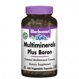   Bluebonnet Nutrition Комплекс  Мультимінерали + бор з залізом 180 капсул (BLB0212)