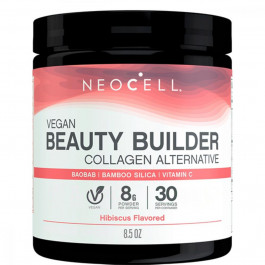   Neocell Веганський Колаген, смак гібіскусу, Vegan Beauty Builder, , 227 гр (8,5 унцій)