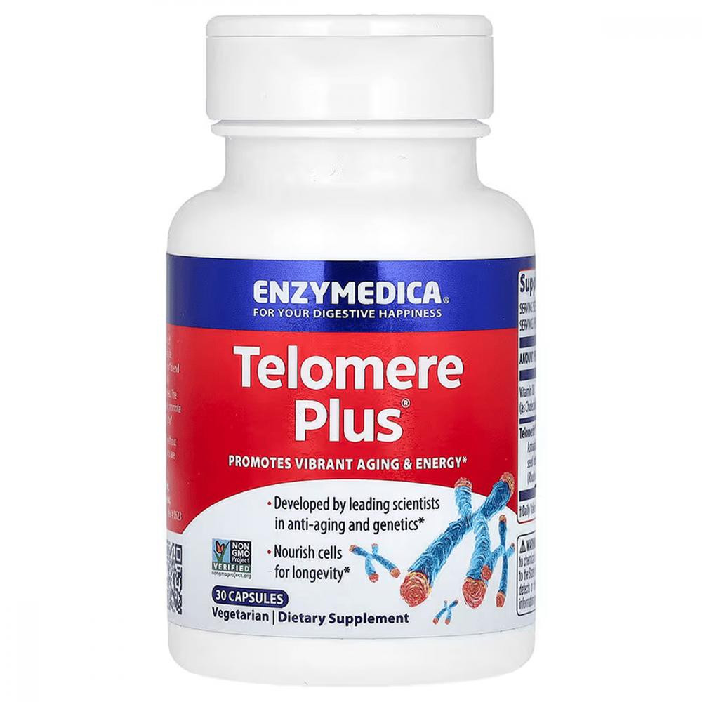 Enzymedica Захист тіломір (Telomere Plus) 30 капсул - зображення 1