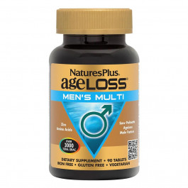   Nature's Plus Мультивітамін Natures Plus Мультивітаміни для Чоловіків, AgeLoss, 90 таблеток (NTP8001)