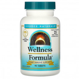   Source Naturals Растительный Иммунный Комплекс, Wellness Formula, Source Naturals, 90 таблеток