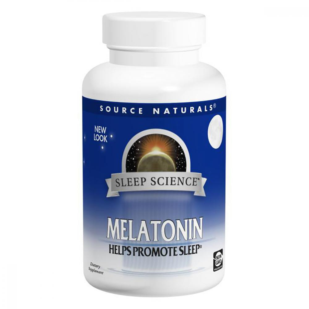 Source Naturals Мелатонин Source Naturals Sleep Science 3 мг 120 таб (SN0551) - зображення 1