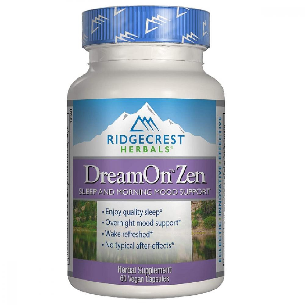 RidgeCrest Herbals DreamOn Zen 60 вег. капсул RCH162 - зображення 1