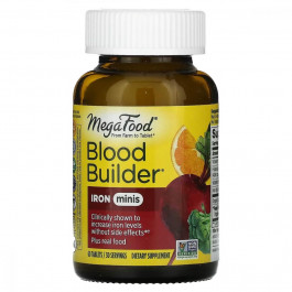   MegaFood Строитель крови, Blood Builder Minis, MegaFood, 60 таблеток