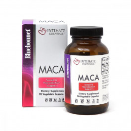   Bluebonnet Nutrition Мака, Сексуальная и Репродуктивная Поддержка, Intimate Essentials Maca, Bluebonnet Nutrition, 90 кап