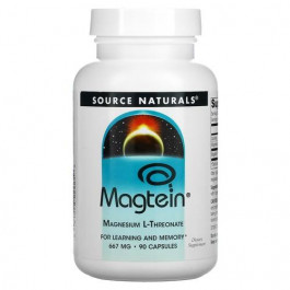   Source Naturals Magnesium L-Threonate 667 mg 90 капсул