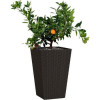 Keter Горщик для рослин  Medium Rattan Planter Brown (17192301) - зображення 2