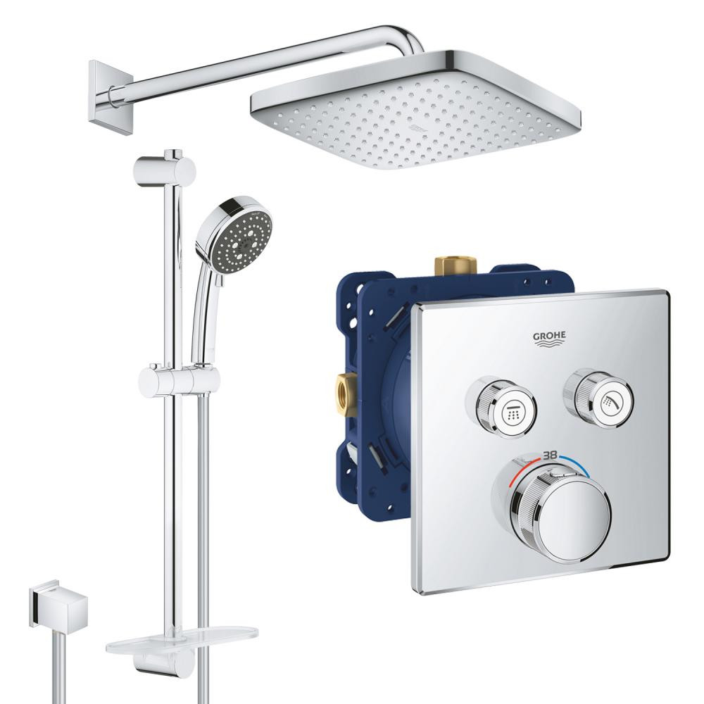 GROHE QuickFix Grohtherm SmartControl&Vitalio Start 250 Cube UA202801C2 - зображення 1