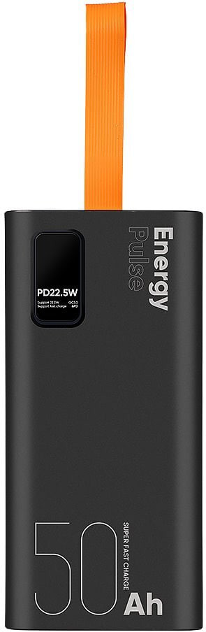 OBAL:ME EnergyPulse 50000mAh 22.5W Black (OMPWB50K) - зображення 1