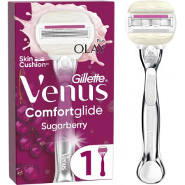   Venus Станок для гоління жіночий (Бритва)  Comfortglide Sugarberry Plus Olay з 1 змінним картриджем (87002