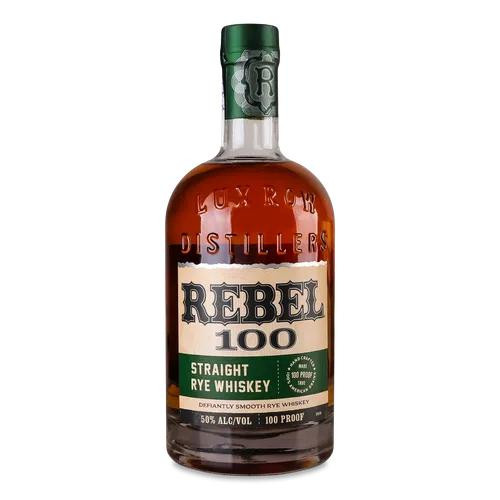 Rebel Віскі  100 Straight Rye Whiskey, 0.7 л (0250015298590) - зображення 1