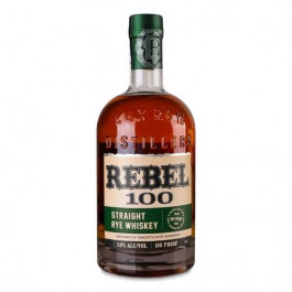   Rebel Віскі  100 Straight Rye Whiskey, 0.7 л (0250015298590)