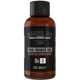   Razor Олія перед голінням  Pre Shave Oil Essential Sandalwood з екстрактом сандалового дерева 56 г