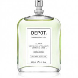   Depot No. 407 Restoring Aftershave освіжаюча вода після гоління Sartorial Sage 100 мл