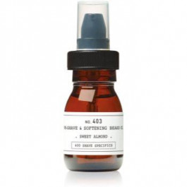   Depot No. 403 Pre-Shave&Softening Beard Oil олія перед голінням Sweet Almond 30 мл