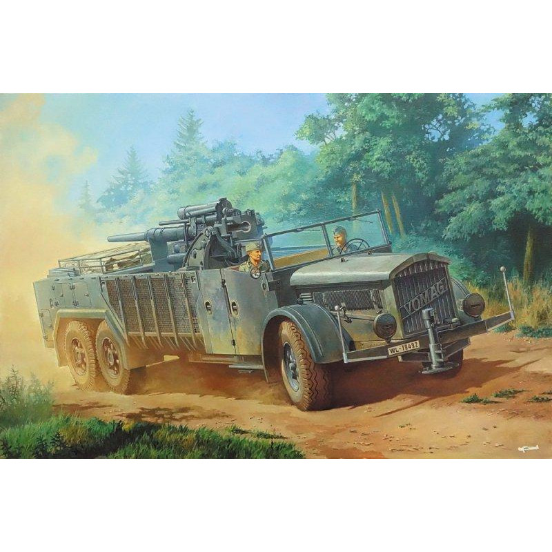 Roden Sd.Kfz. Vomag с 88-мм орудием Flak (RN727) - зображення 1