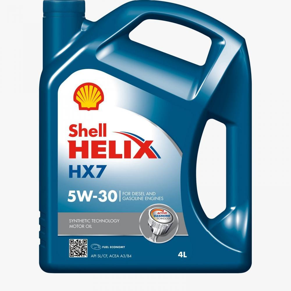 Shell Helix HX7 5W-30 4л - зображення 1