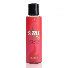   Sensuva Sizzle Lips Strawberry 125 мл (SO3210)