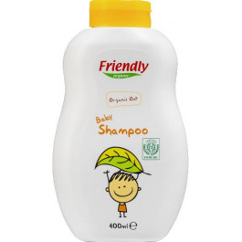   Friendly Organic Детский шампунь  Baby Shampoo 2 в 1 на основе овса, 400 мл