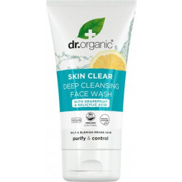   Dr. Organic Гель для глибокого очищення Dr.Organic Skin Clear для Жирної шкіри обличчя 5 в 1 125 мл (50603918432