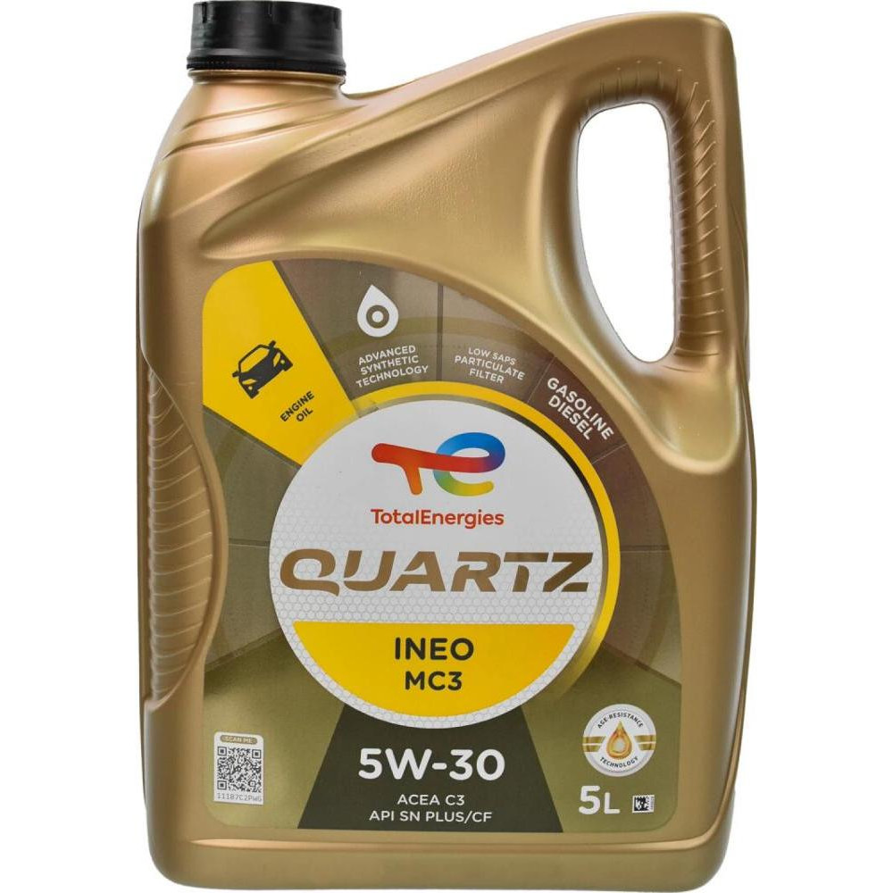 Total Quartz INEO MC3 5W-30 5л - зображення 1