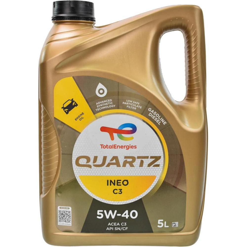 Total Quartz INEO C3 5W-40 5л - зображення 1