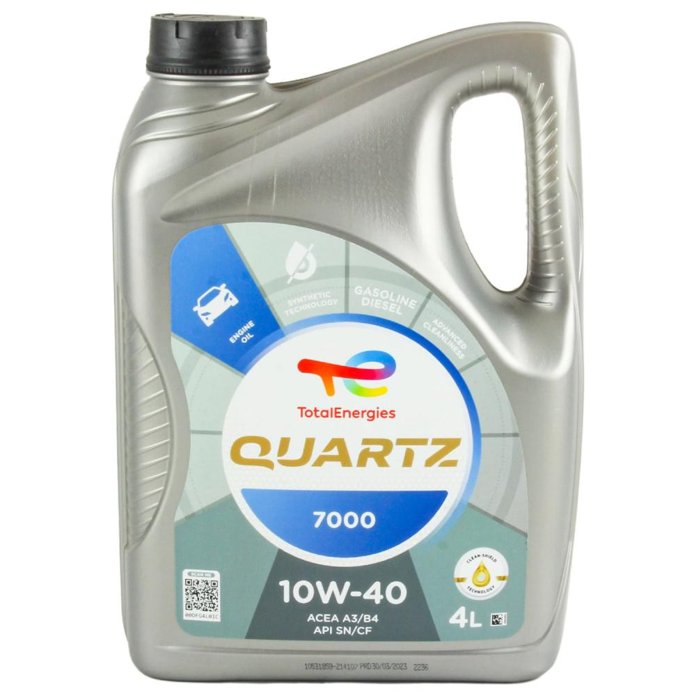 Total Quartz 7000 10W-40 4л - зображення 1