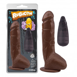   Chisa Novelties 9.9'Vibrating Dick-Brown-Rubicon-CHISA 23.5*4.8 см (316288)