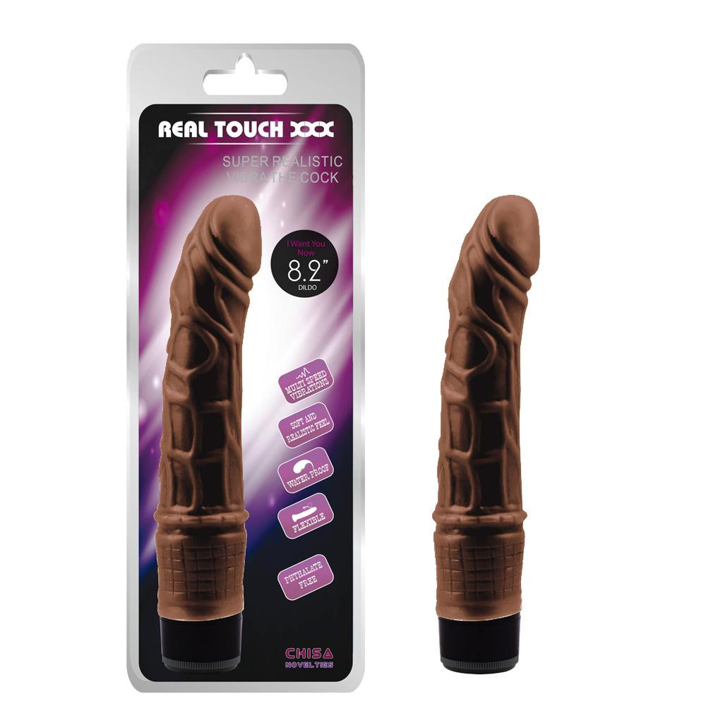 Chisa Novelties REAL TOUCH XXX 8.2, 21 х 3.5 см CH75476 - зображення 1