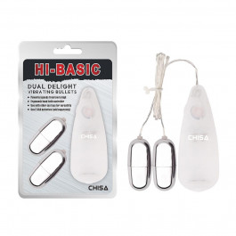   Chisa Novelties Hi-Basic Dual Delight Vibrating B (CH08510) (759746085108)