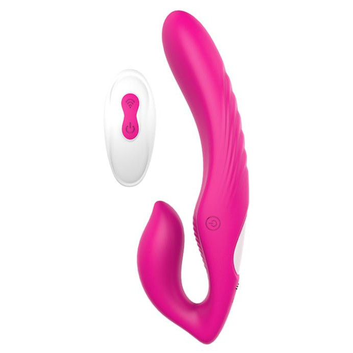 Dream toys Vibes Of Love Remote Double Dipper, розовый (8719632676577) - зображення 1