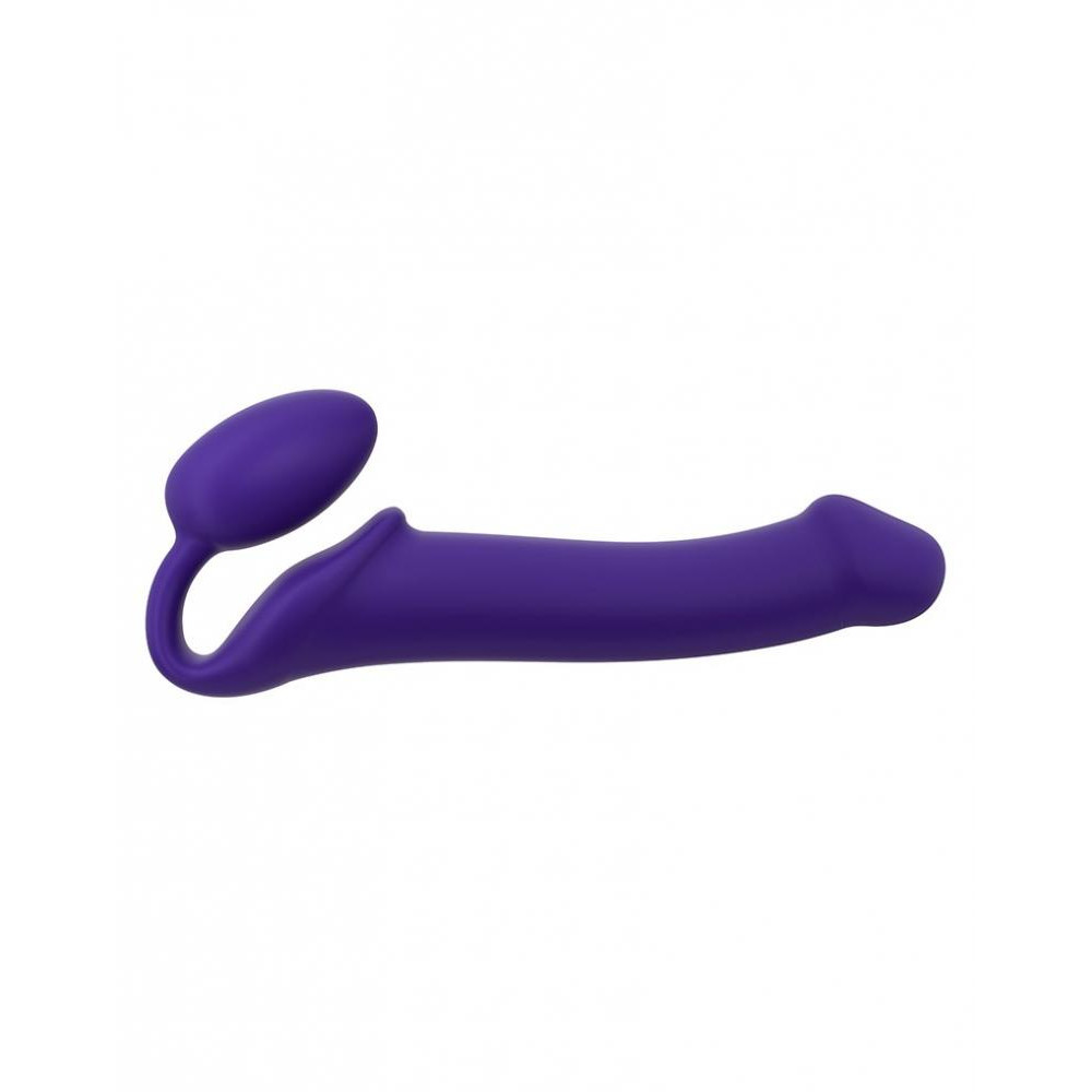 Strap-On-Me Безремневой страпон Strap-On-Me Silicone Bendable Strap-On L, фиолетовый (3700436013236) - зображення 1