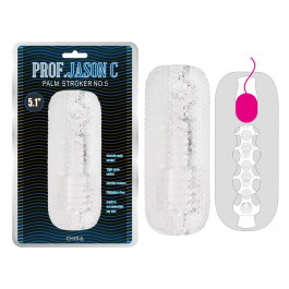   Chisa Novelties Prof.Jason C Palm Stroker No.5 Clear (CH38290)