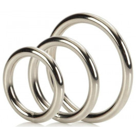   California Exotic Novelties Silver Ring Set, Silver (716770004413)