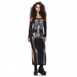   Leg Avenue Сукня  Skeleton Dress, чорна (714718519609)