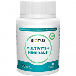   Biotus Multivits & Minerals 60 таблеток