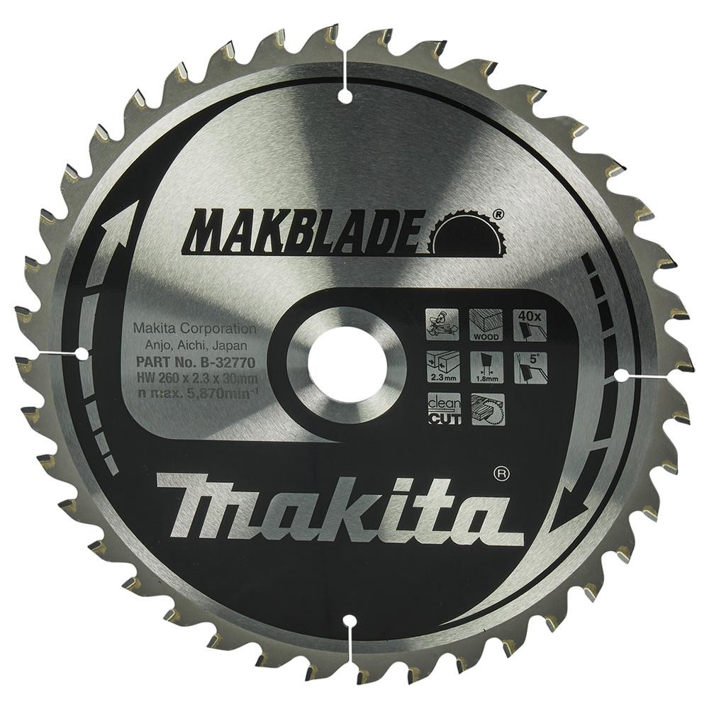 Makita MAKBlade 260x30,0 мм (B-32770) - зображення 1