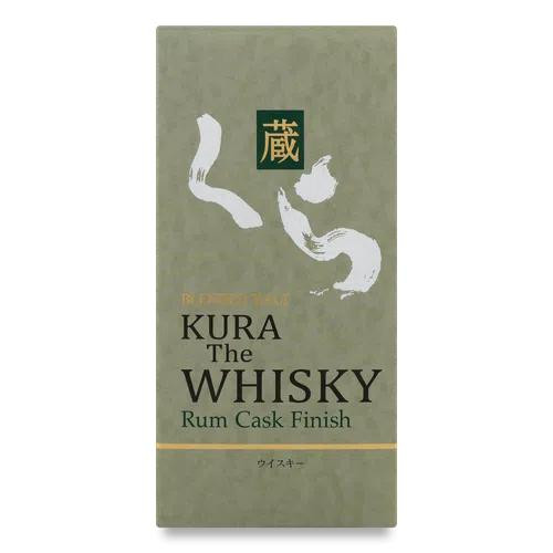 Kura Віскі  Rum Cask Finish Malt Whisky, 0.7 л (4920321004265) - зображення 1