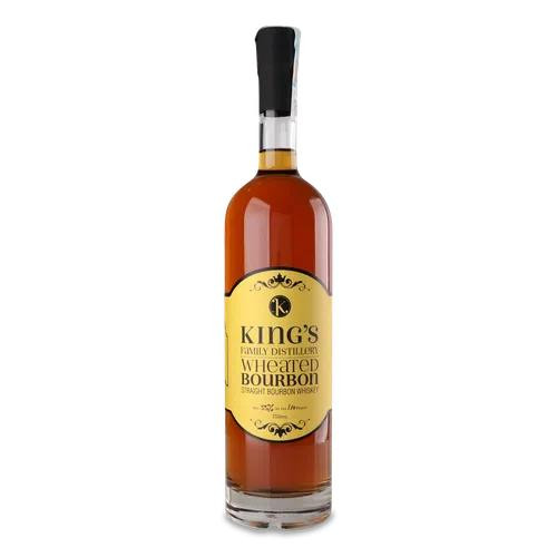 King's Віскі  Wheated Bourbon, 0.75 л (0856401008080) - зображення 1